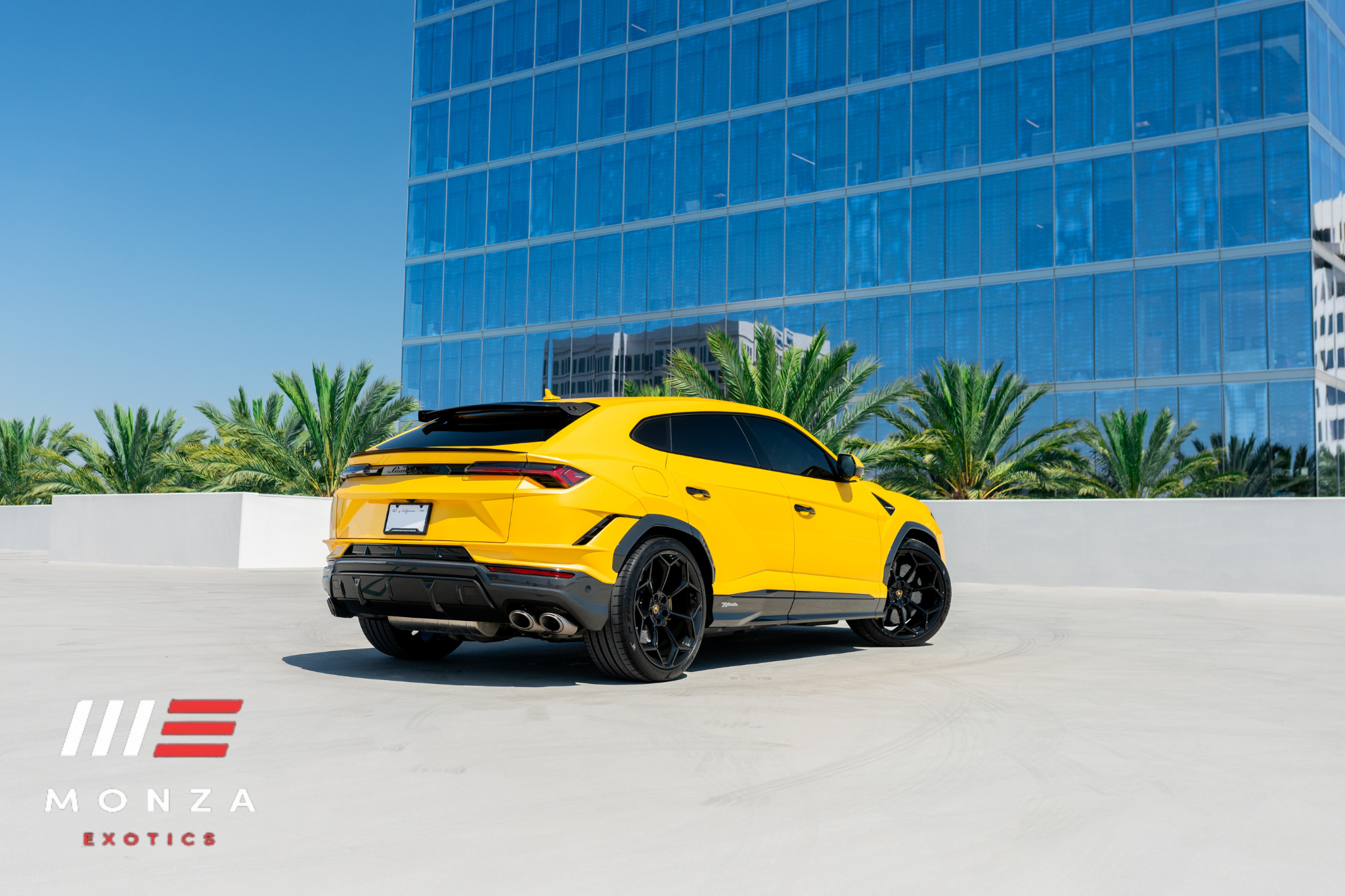 2023 Lamborghini Urus Performante Yellow luxury SUV Beverly Hills
