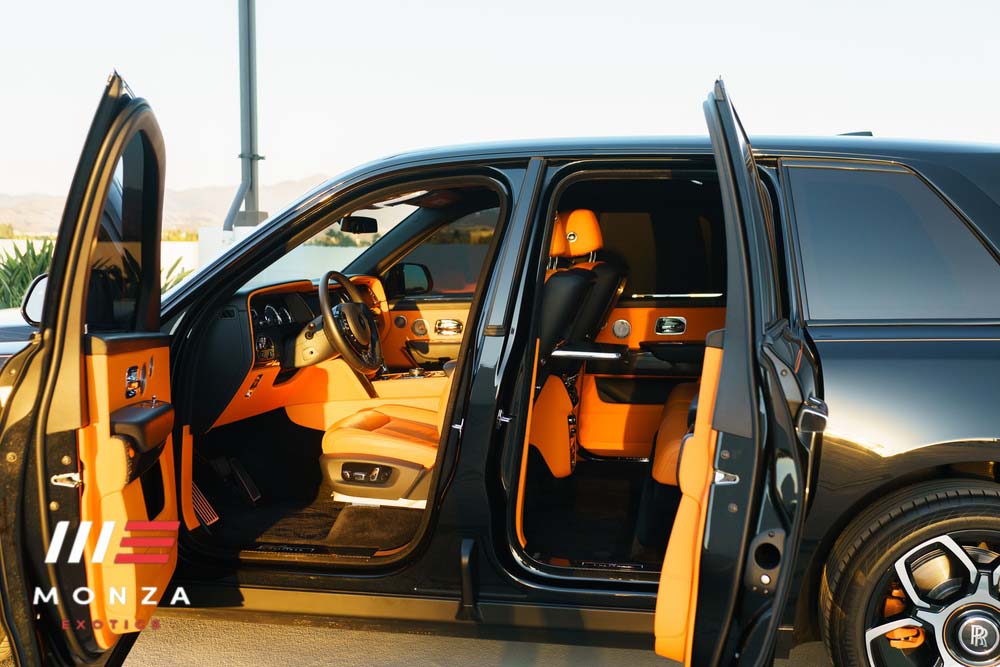 2024 Rolls Royce Cullinan Black Badge headlight detail Black Beverly Hills