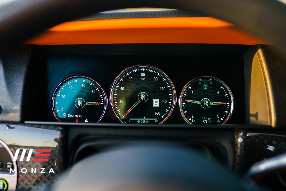 2024 Rolls Royce Cullinan Black Badge front three-quarter Black SoCal