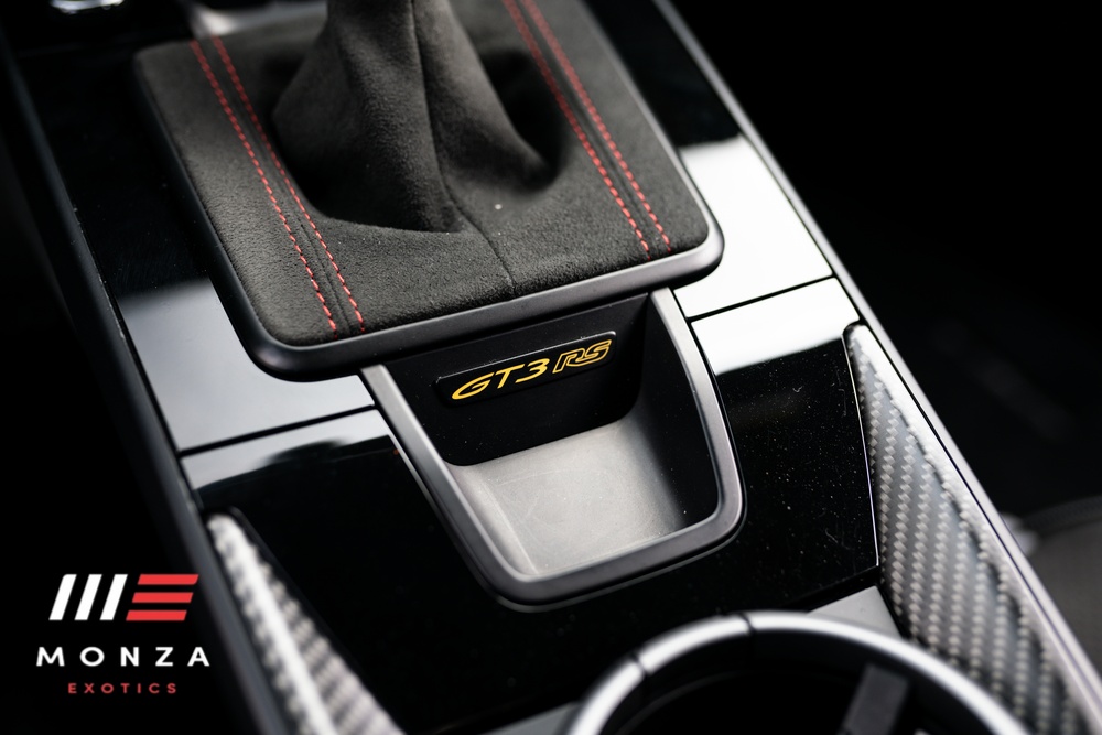 Porsche 911 GT3 RS rear view Black supercar San Diego
