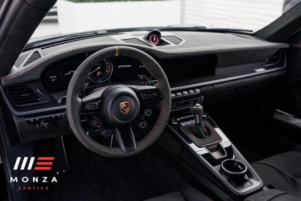 2024 Porsche 911 GT3 RS interior Black luxury rental