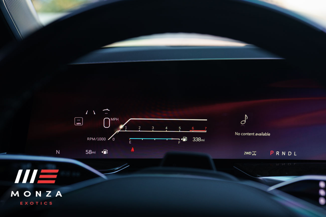 Cadillac Escalade Platinum Sport Black at dusk Orange County