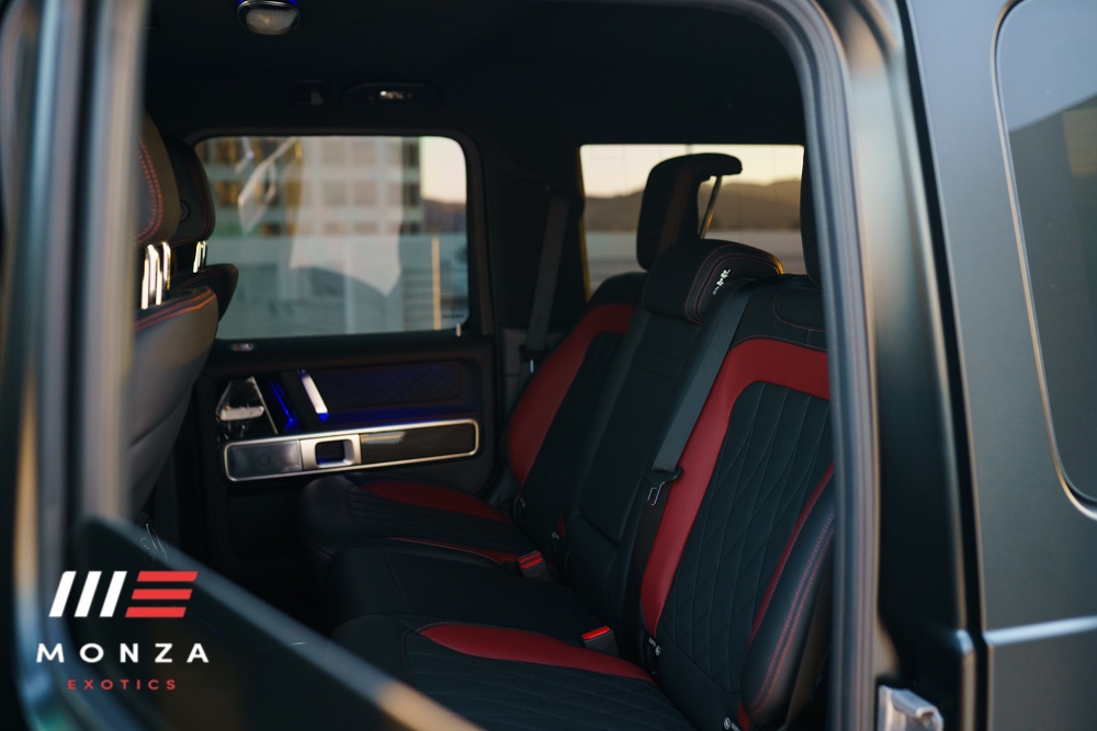 2024 Mercedes-Benz Brabus G800 front three-quarter Black SoCal exotic rental