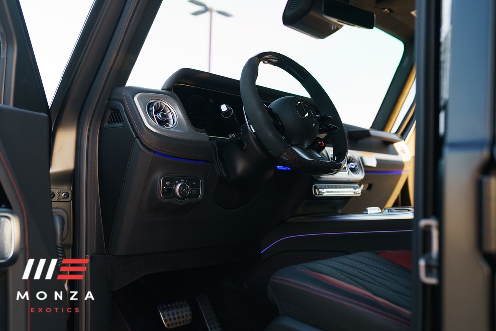 2024 Mercedes-Benz Brabus G800 badge detail luxury SUV OC exotic rental