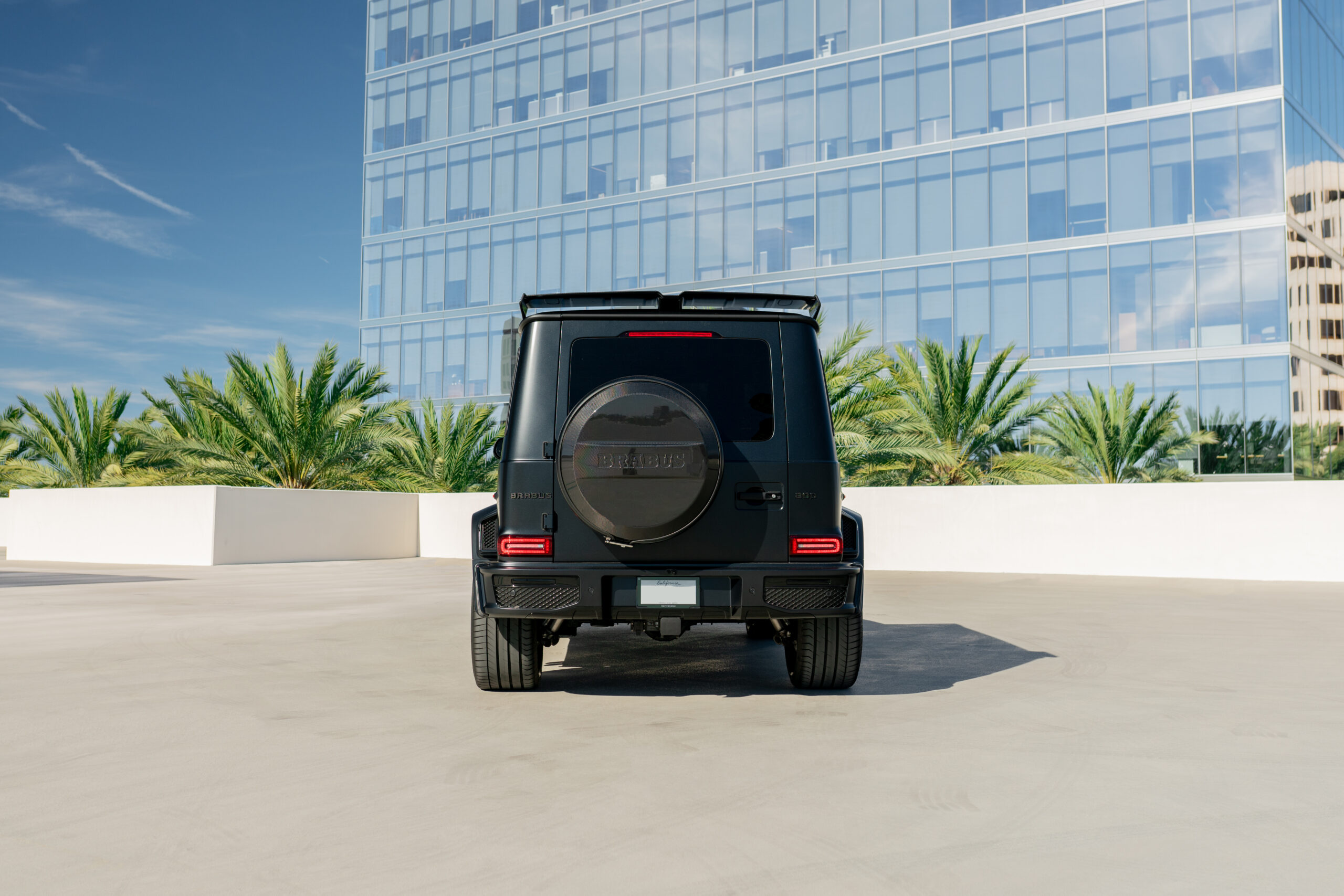 Mercedes-Benz Brabus G800 Black close-up luxury SUV rental Newport Beach exotic rental