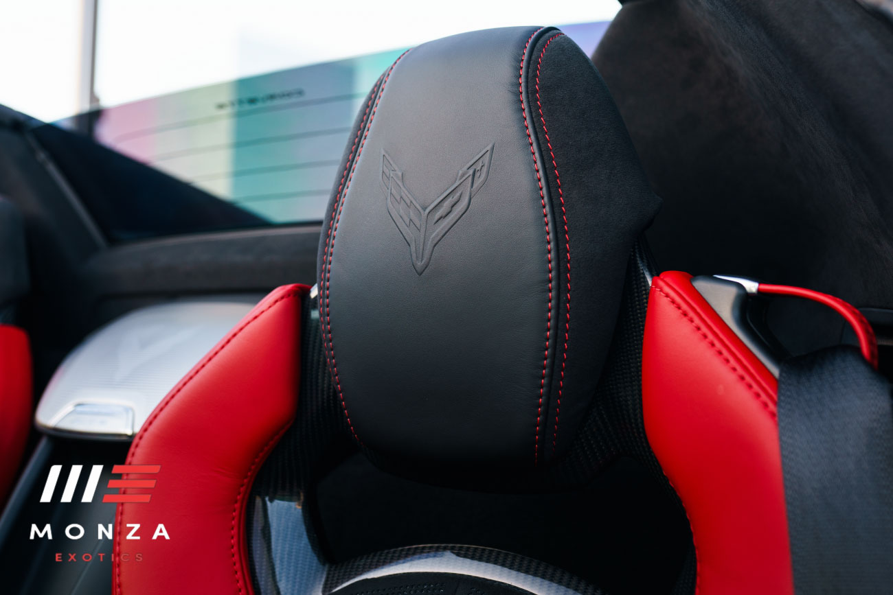 Corvette Z06 Grey brake caliper detail Beverly Hills