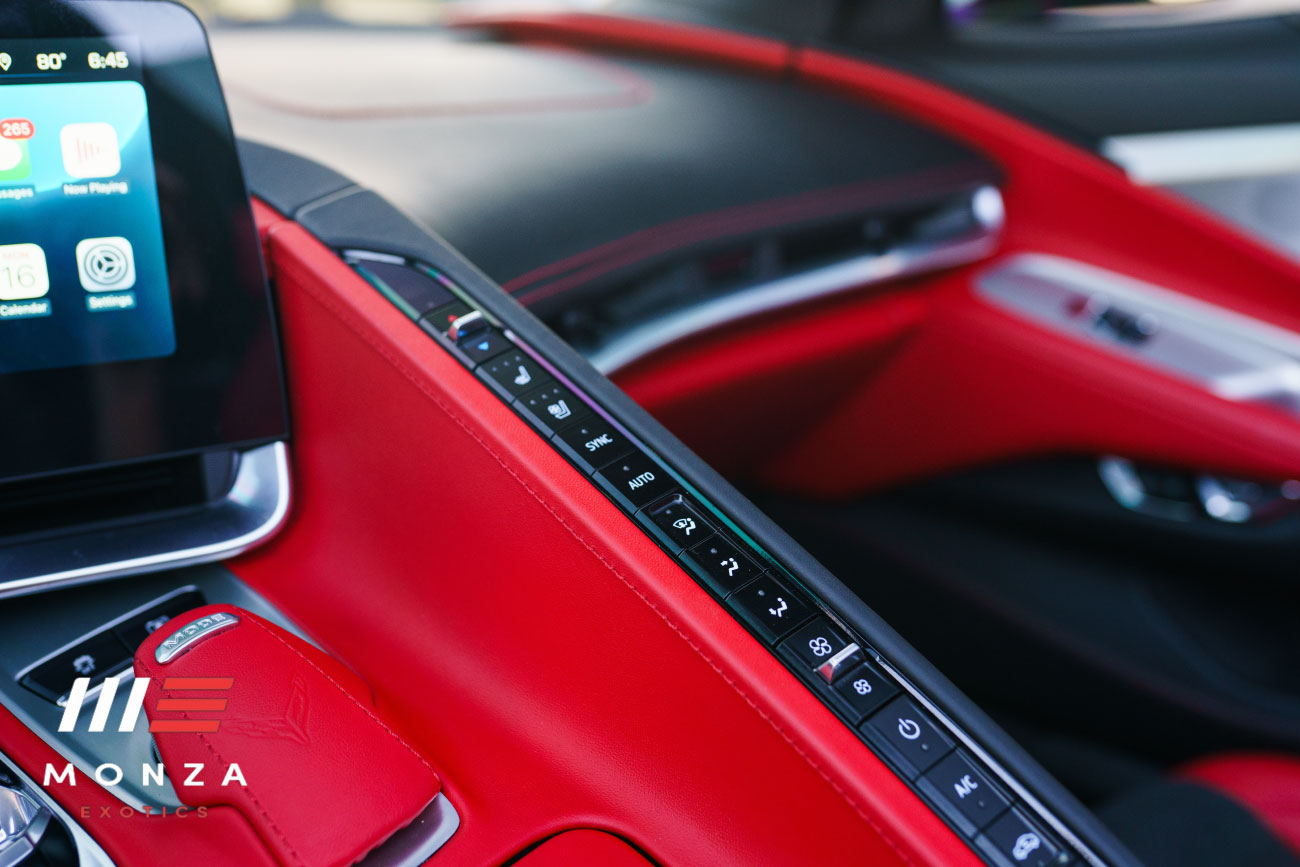 2024 Corvette Z06 Grey side view Newport Beach