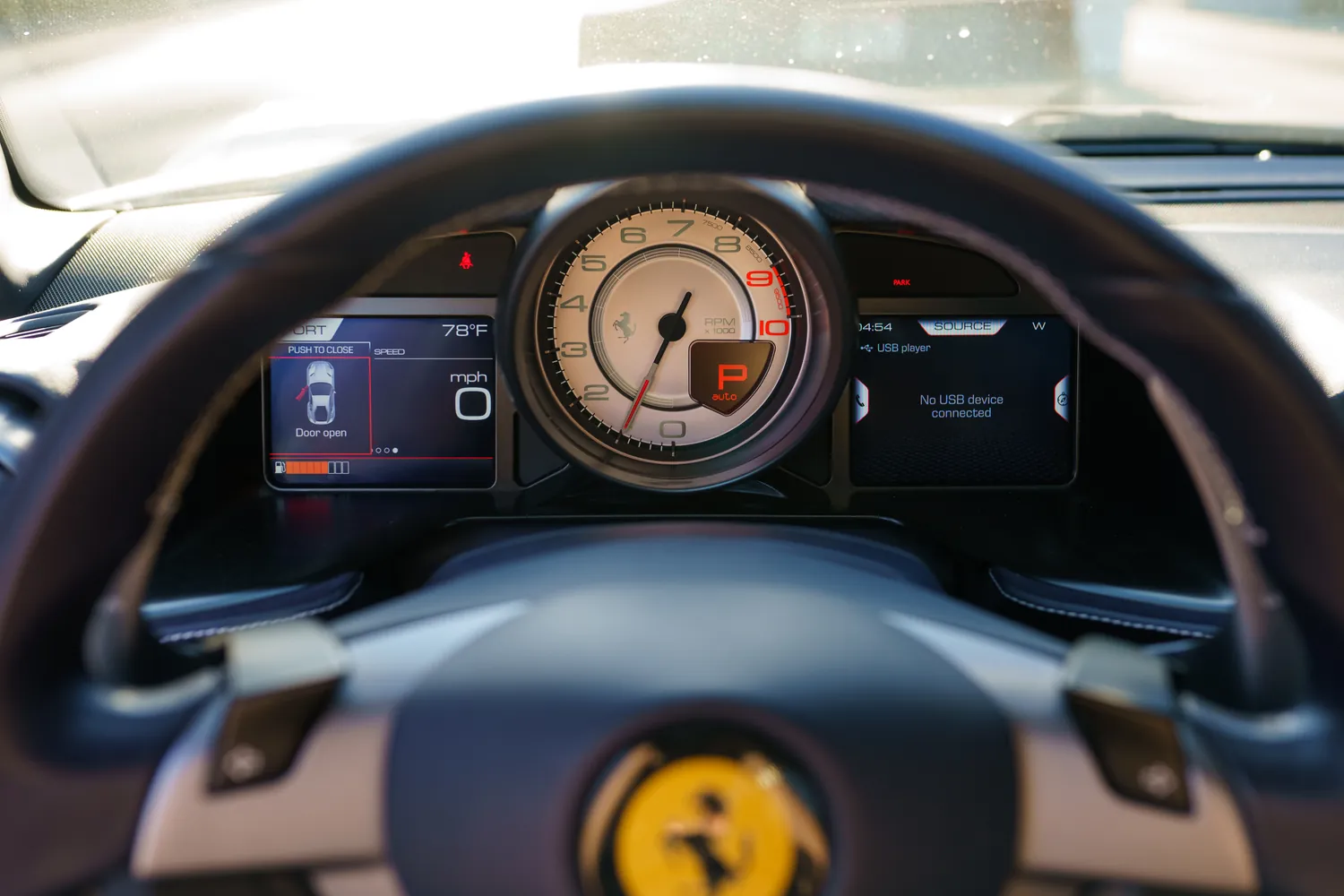 Ferrari 812 Superfast rental, a 2 seat V12 with a 211 mph top speed