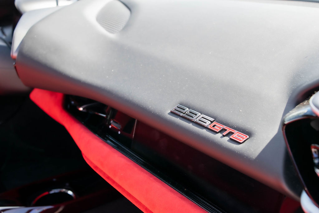 White Ferrari 296 GTB rental, reaching 60 mph in 2.9 seconds