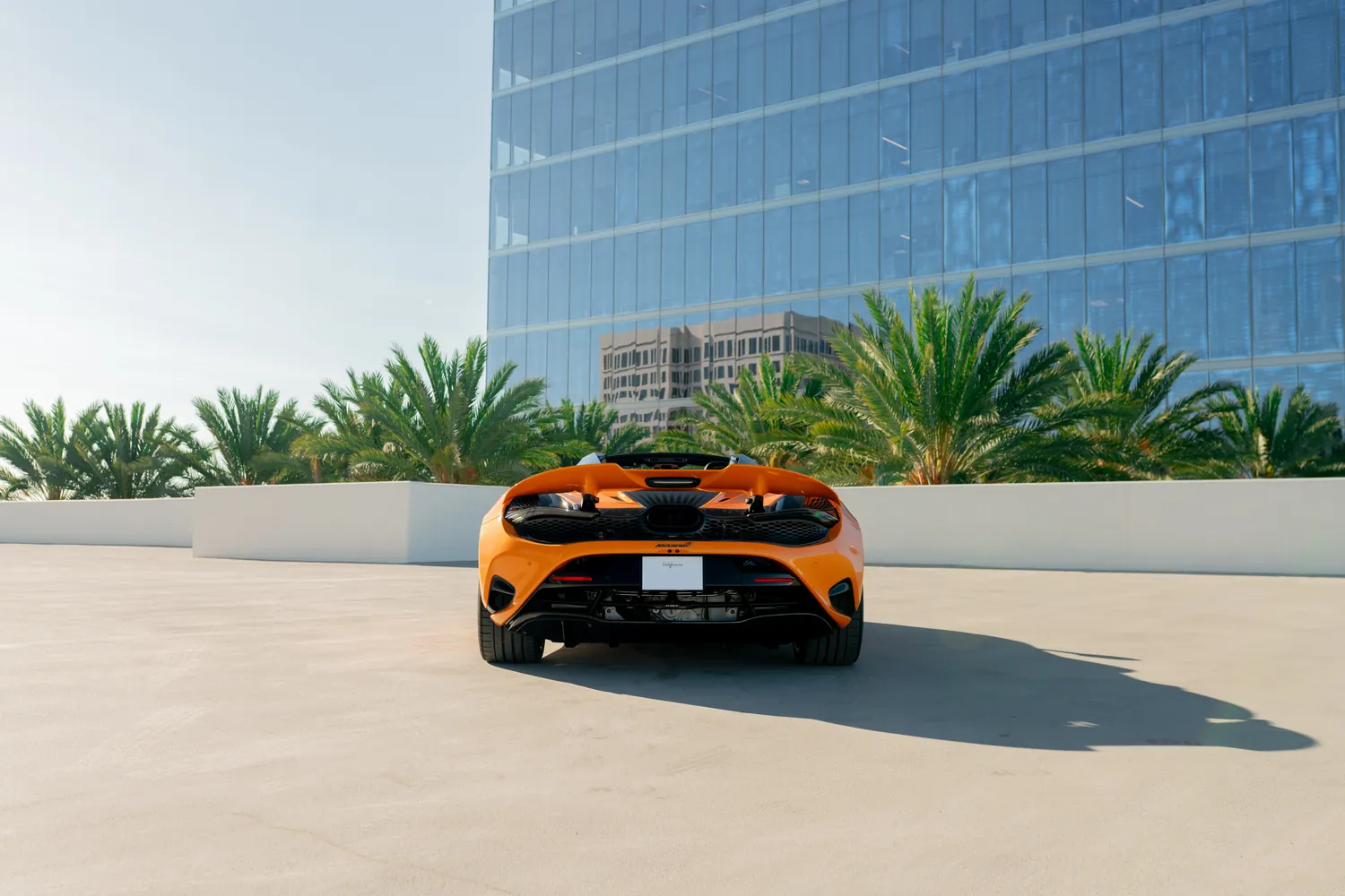McLaren 750S rental, a rear-wheel drive supercar with a 206 mph top speed