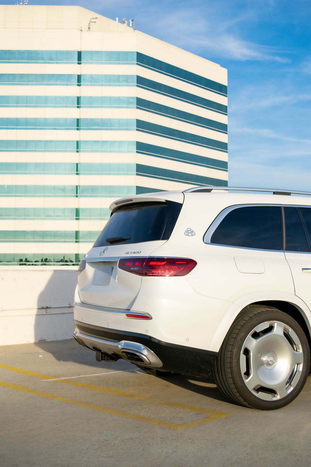 Maybach GLS 600 rental, a luxury SUV available across Southern California