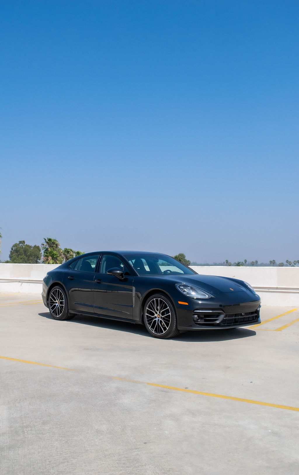 Porsche Panamera rental, a luxury sedan available across Southern California