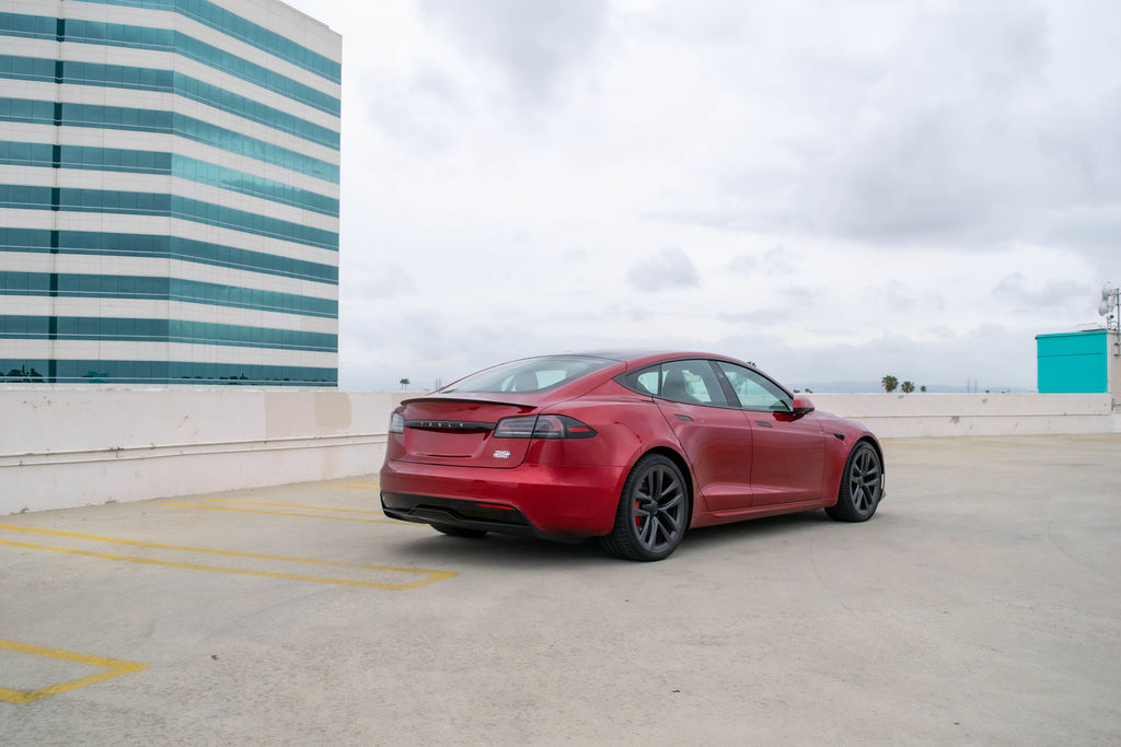 Tesla Model S rental, an electric sedan available across Southern California