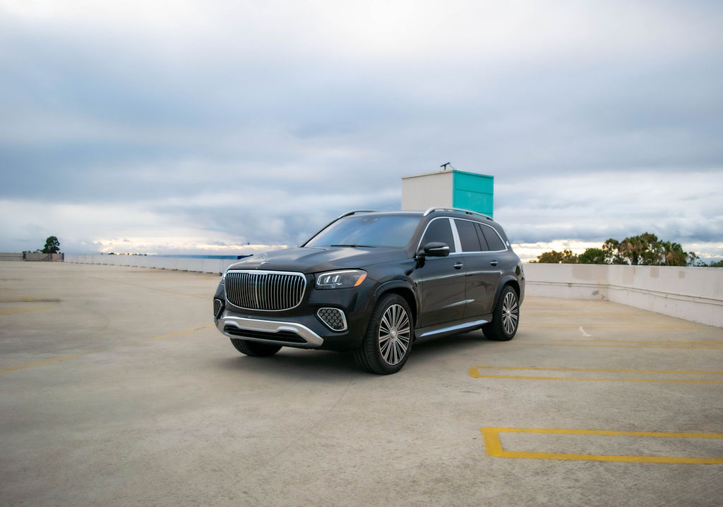 Black Maybach GLS 600, AWD rental in Orange County