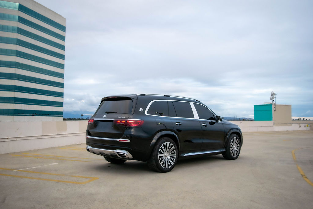 Black Maybach GLS 600, AWD Luxury SUV in Orange County