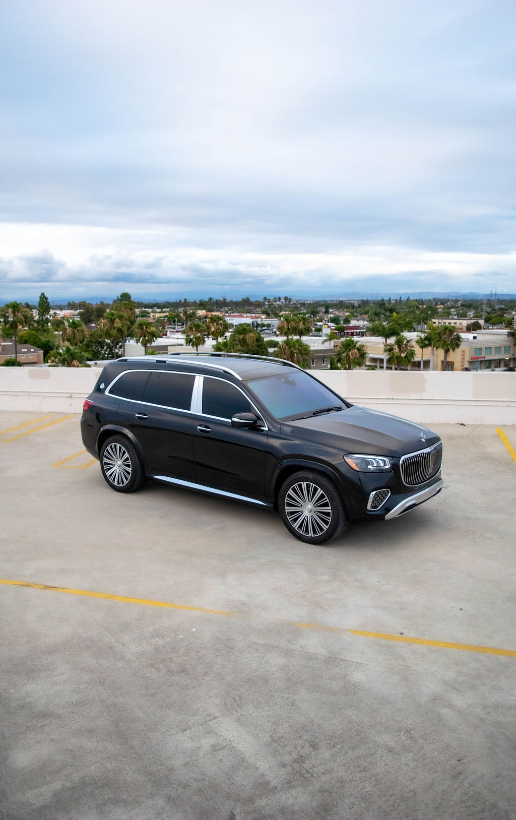 Black Maybach GLS 600, 4 door Luxury SUV