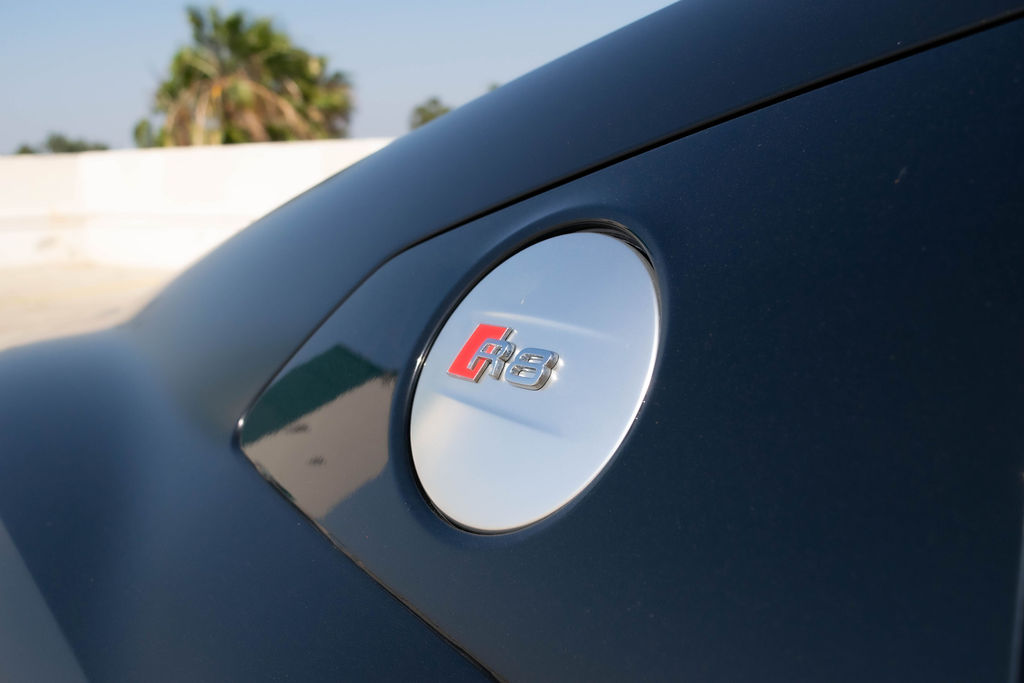 Black Audi R8 V10 Coupe supercar available to rent across Orange County, CA