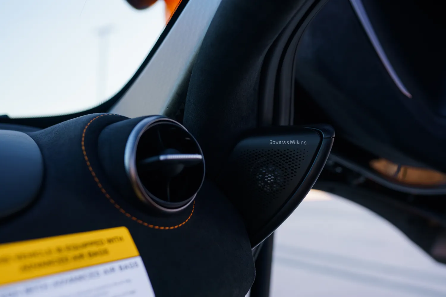 Orange McLaren 750S Spider, Black and Orange interior, RWD