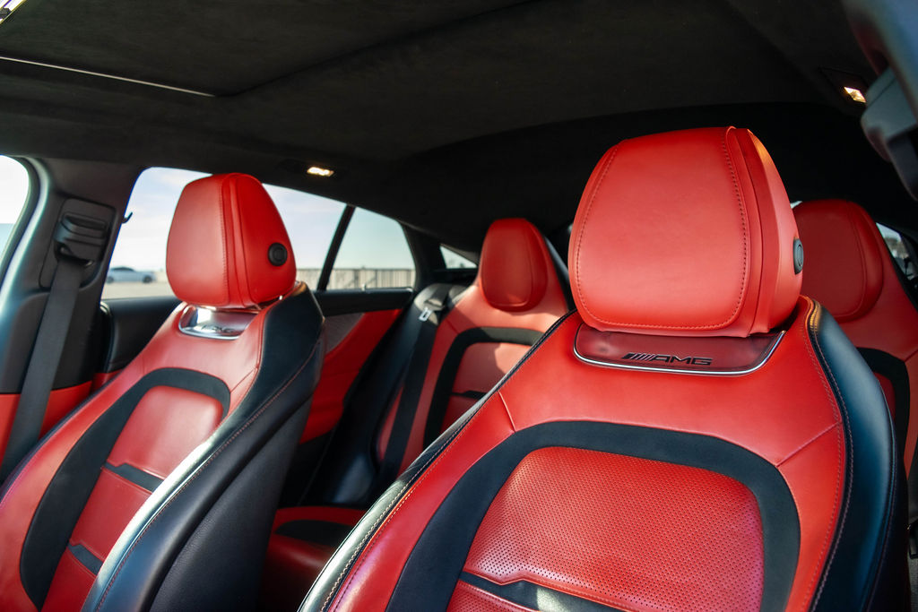 Black Mercedes-Benz AMG GT 63, 4 seats, AWD