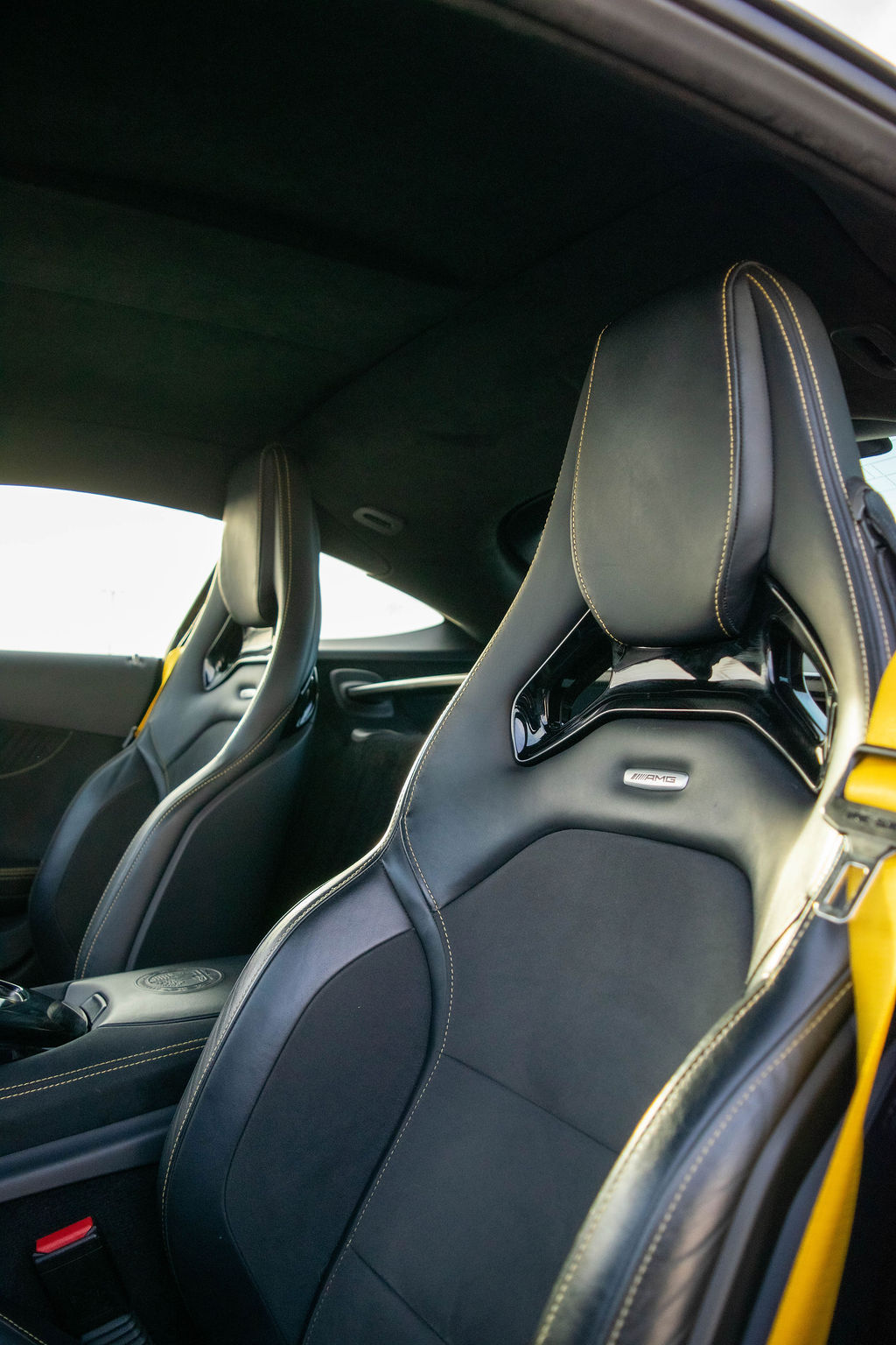 Blue Mercedes-Benz AMG GT R, exotic car rental in Orange County