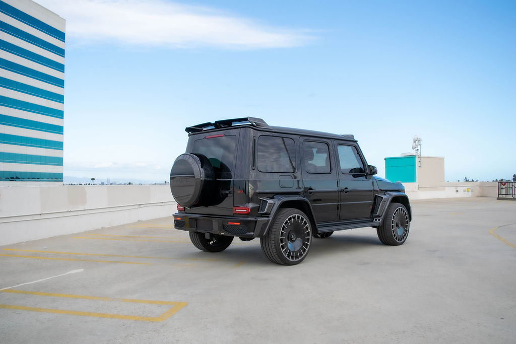Black Mercedes-Benz G-Wagon Brabus 700 with Black interior