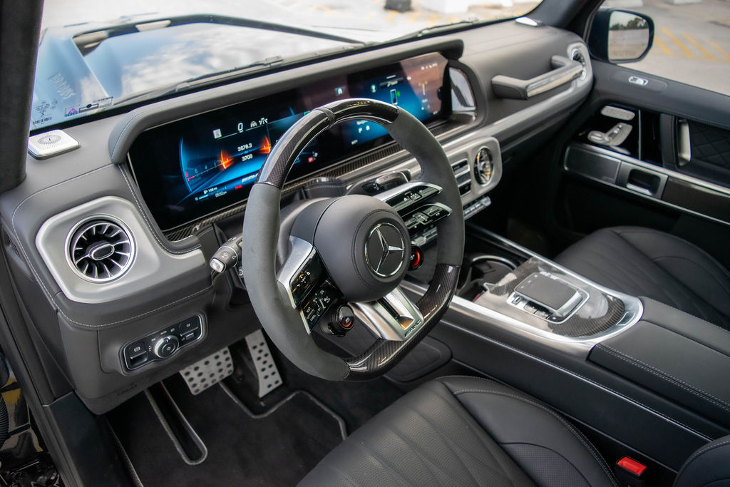 Black Mercedes-Benz G-Wagon Brabus 700 exotic car rental in Orange County
