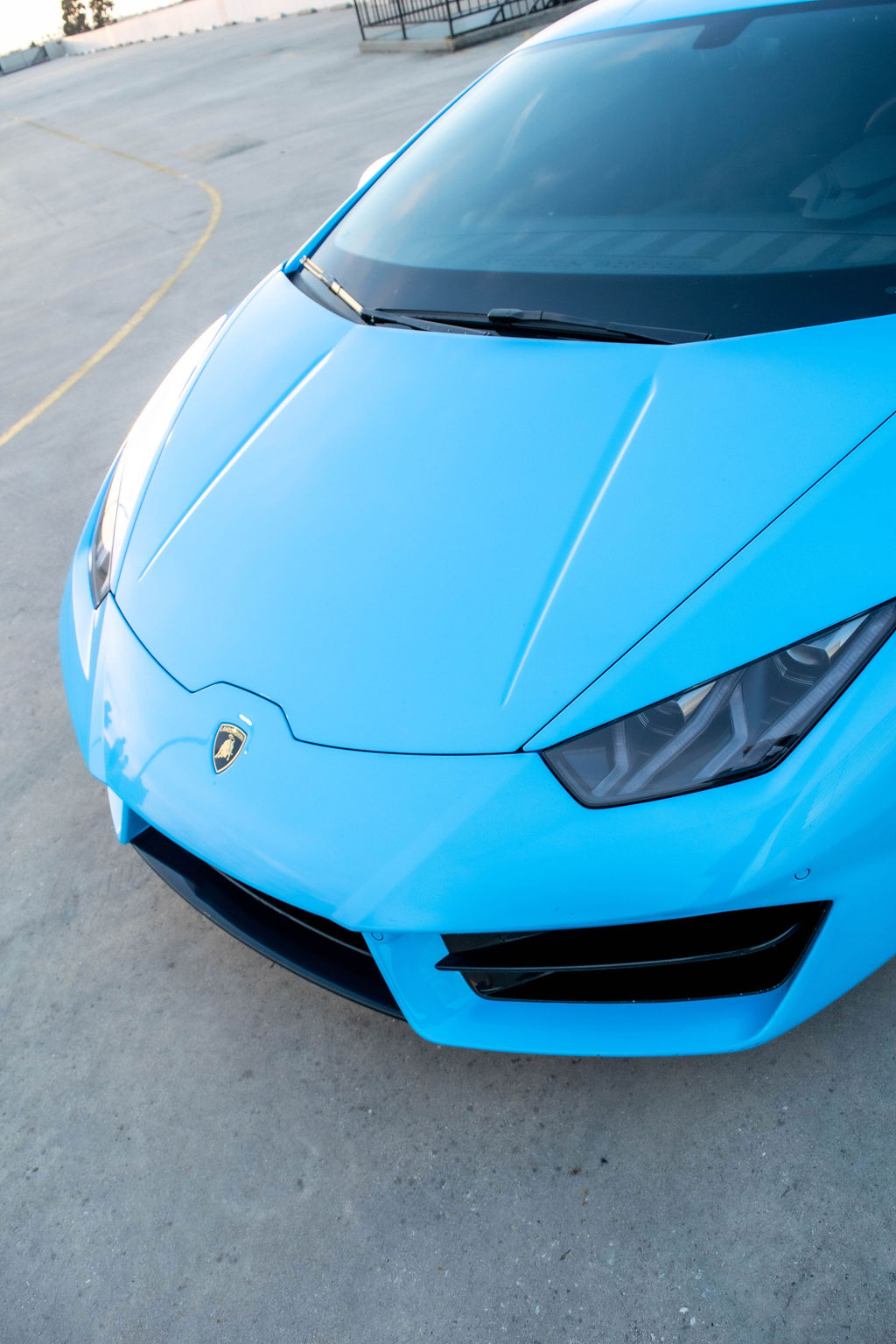 Pink Lamborghini Huracan supercar for hire in Orange County
