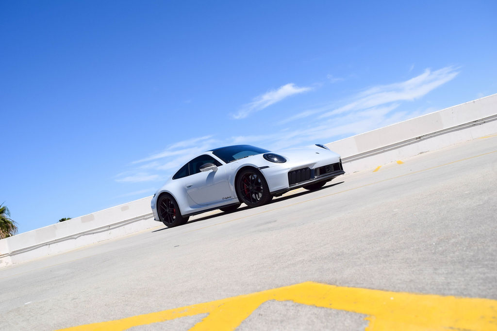 Grey Porsche 911 Carrera GTS, rental in Westlake Village