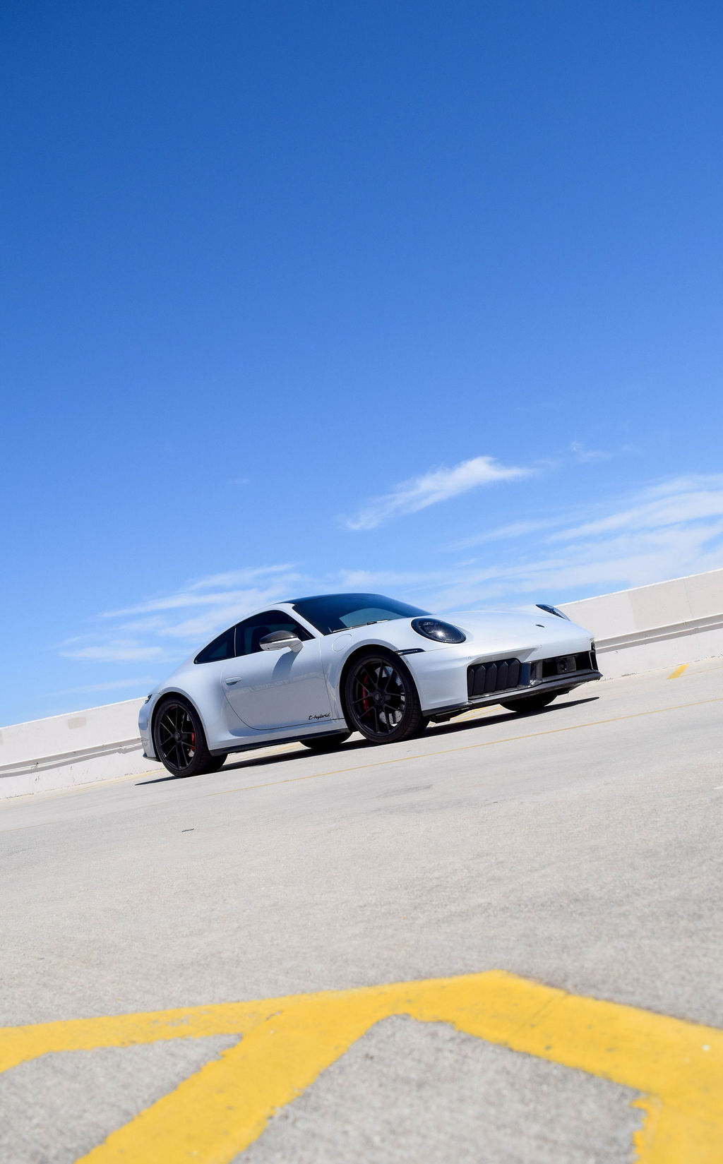 Grey Porsche 911 Carrera GTS, 4 seats, RWD