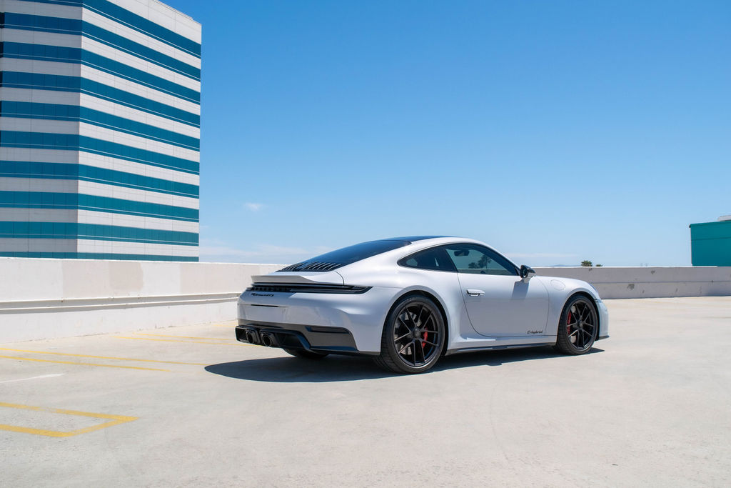 Grey Porsche 911 Carrera GTS, rent in Westlake Village