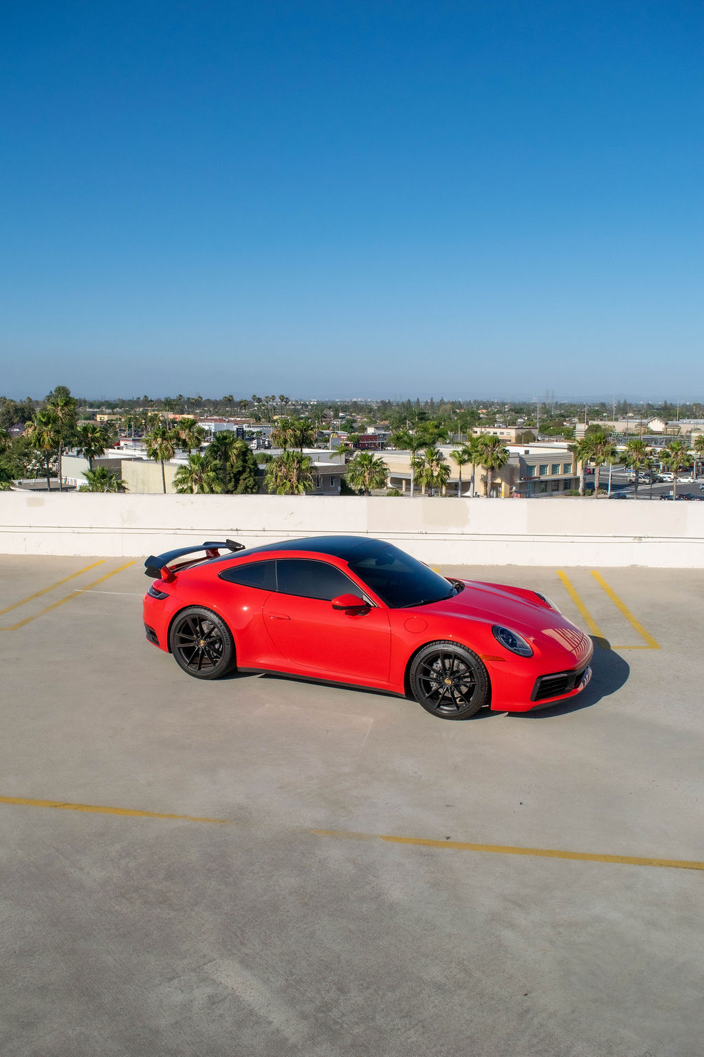 Red Porsche 911 Carrera, Sports Car available in Orange County