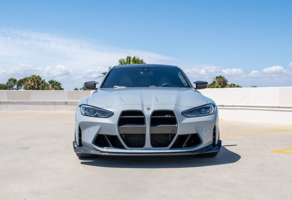 BMW M3 Competition in Grey over White, sports car rental in Orange County
