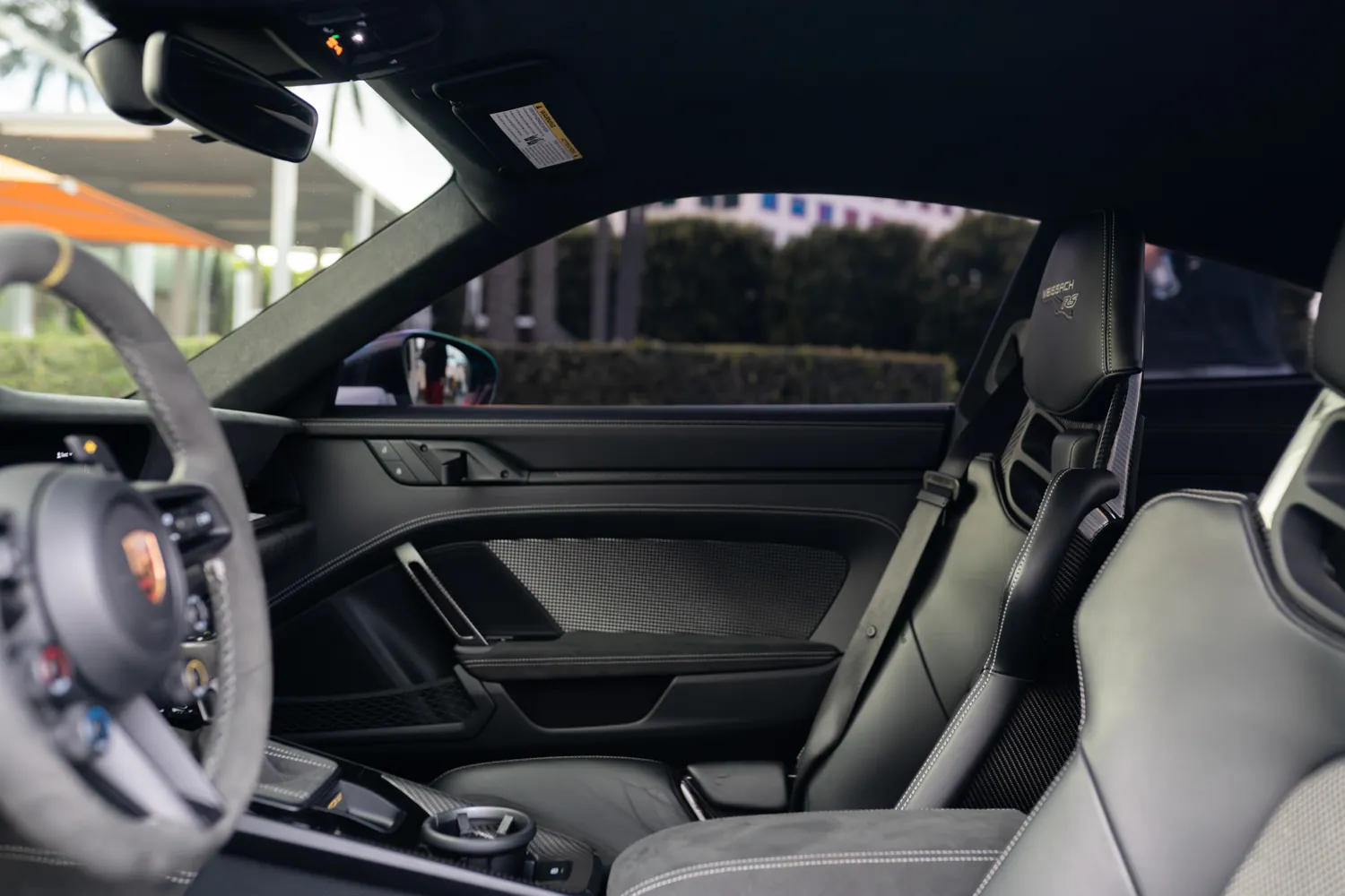Grey Porsche 911 GT3 RS, Black interior