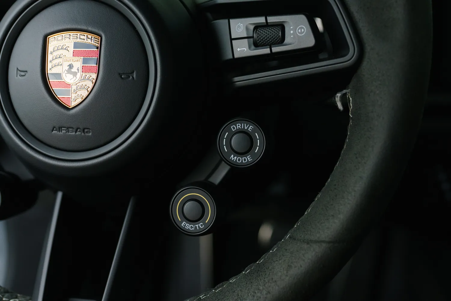 Grey Porsche 911 GT3 RS, exotic car rental in Southern California