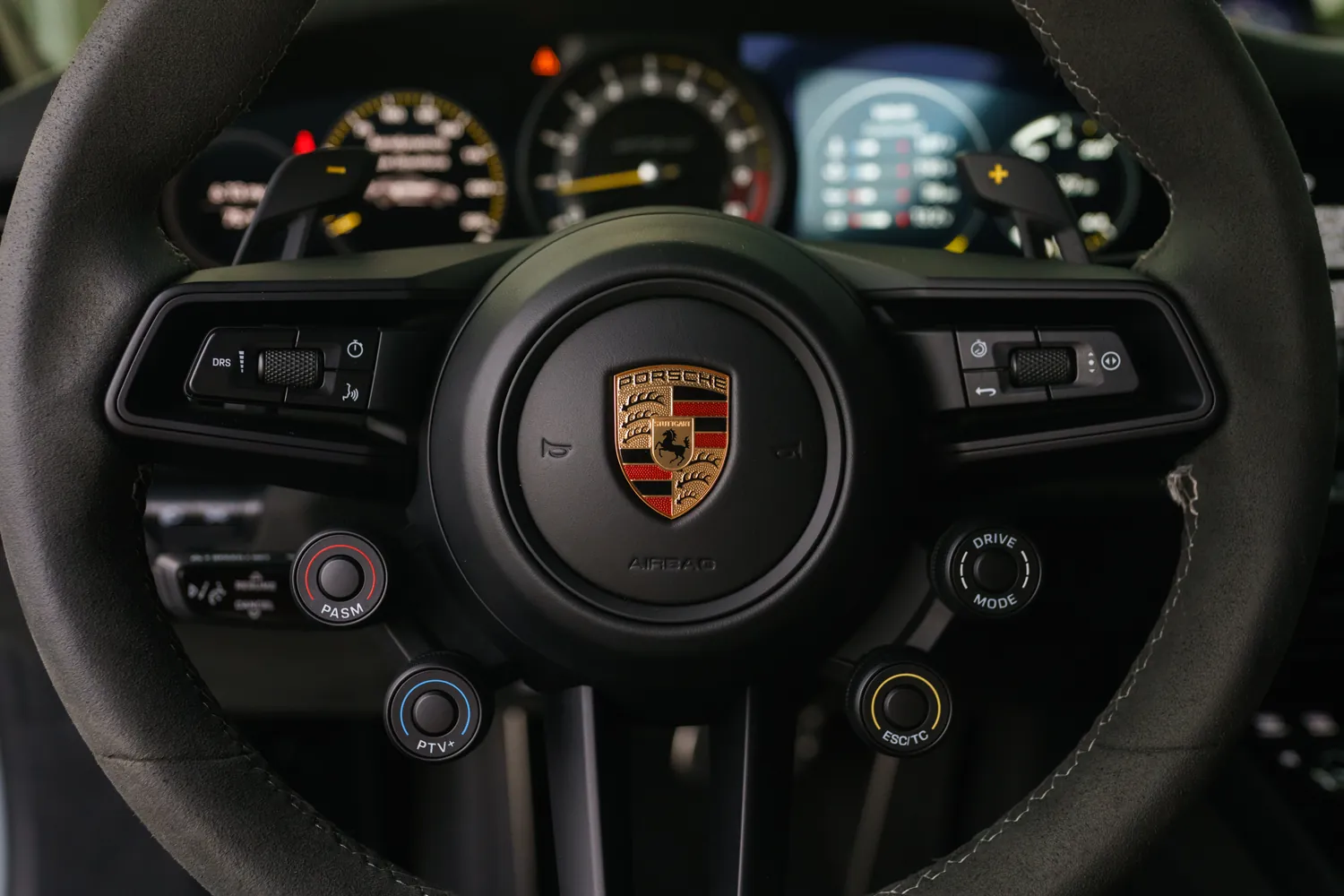 Grey Porsche 911 GT3 RS, 2 seats, RWD