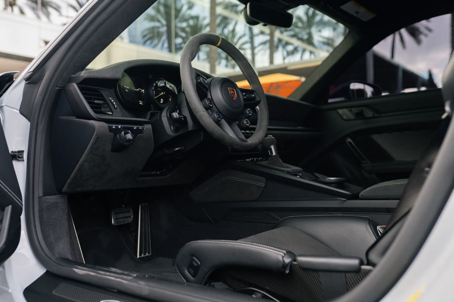 Grey Porsche 911 GT3 RS, Black interior, RWD