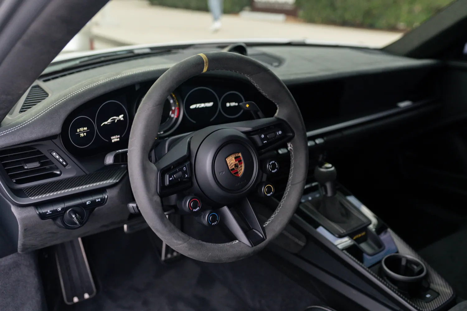 Grey Porsche 911 GT3 RS, Supercar for rent in Southern California