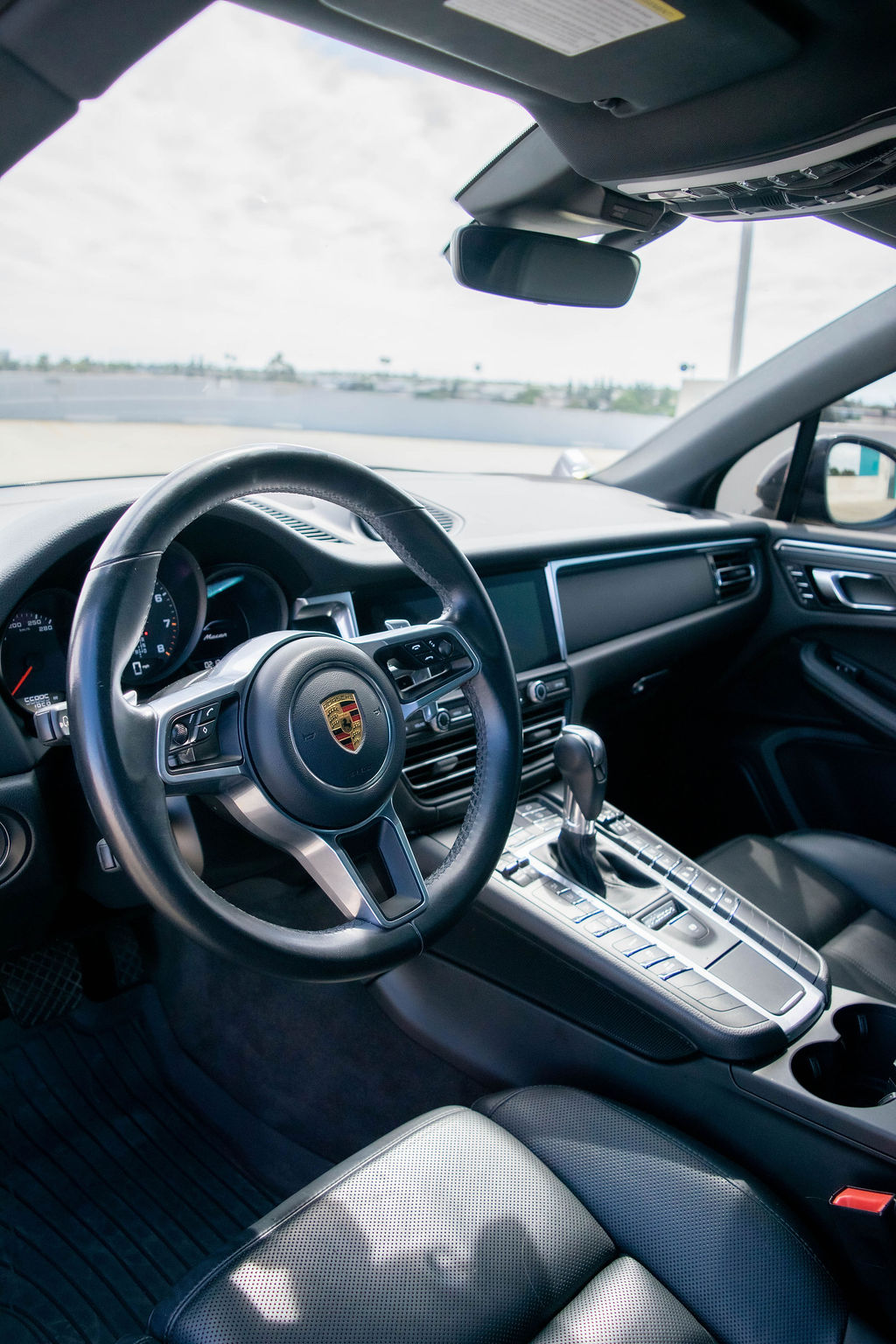Black Porsche Macan, Luxury SUV available in Orange County