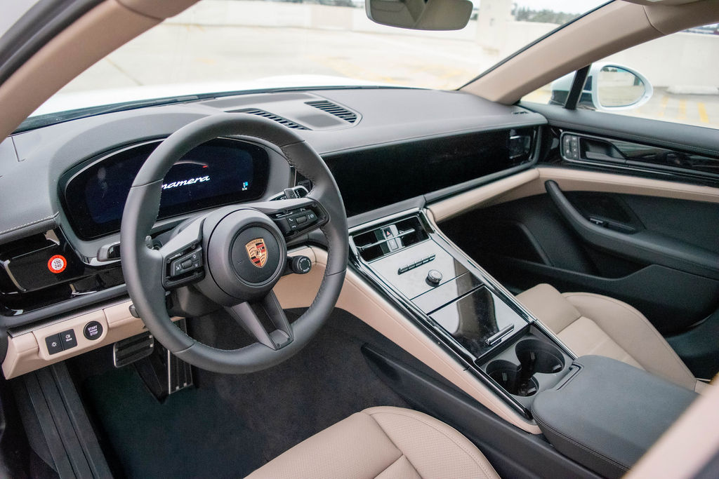Grey Porsche Panamera, Luxury Sedan rental in Orange County