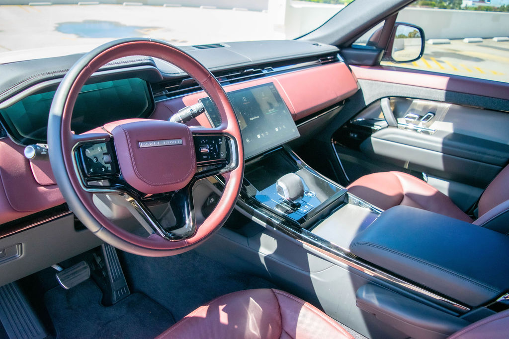 White Range Rover Sport, exotic car rental in Orange County
