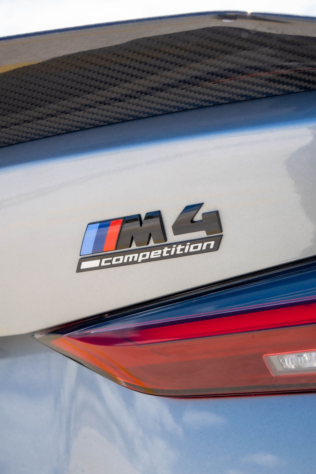 Grey BMW M4 Competition, a 2 door sports car for hire in Orange County