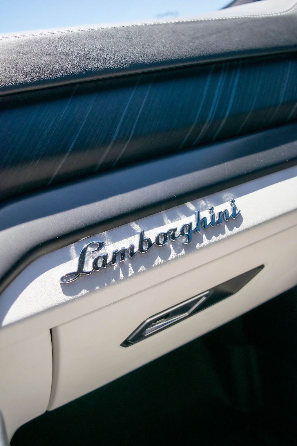Blue Lamborghini Urus S 5 seat 4 door luxury SUV