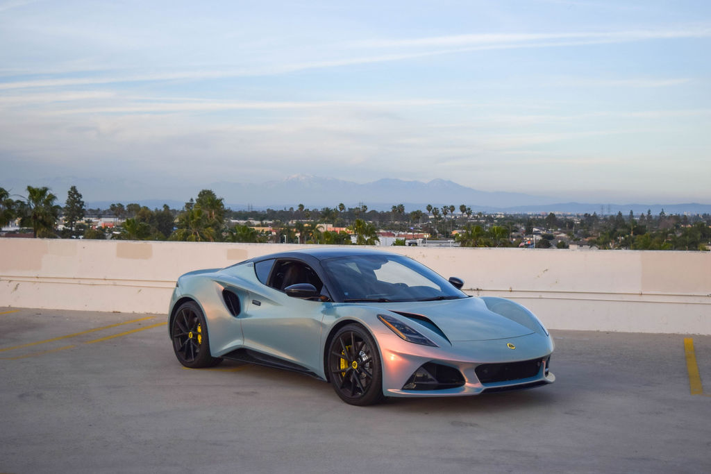 Multi-Color Lotus Emira V4 with Black interior