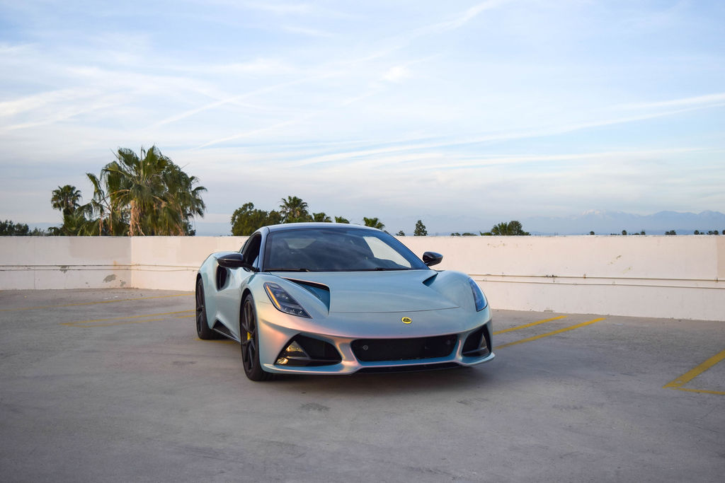 Multi-Color Lotus Emira V4 Black interior sports car