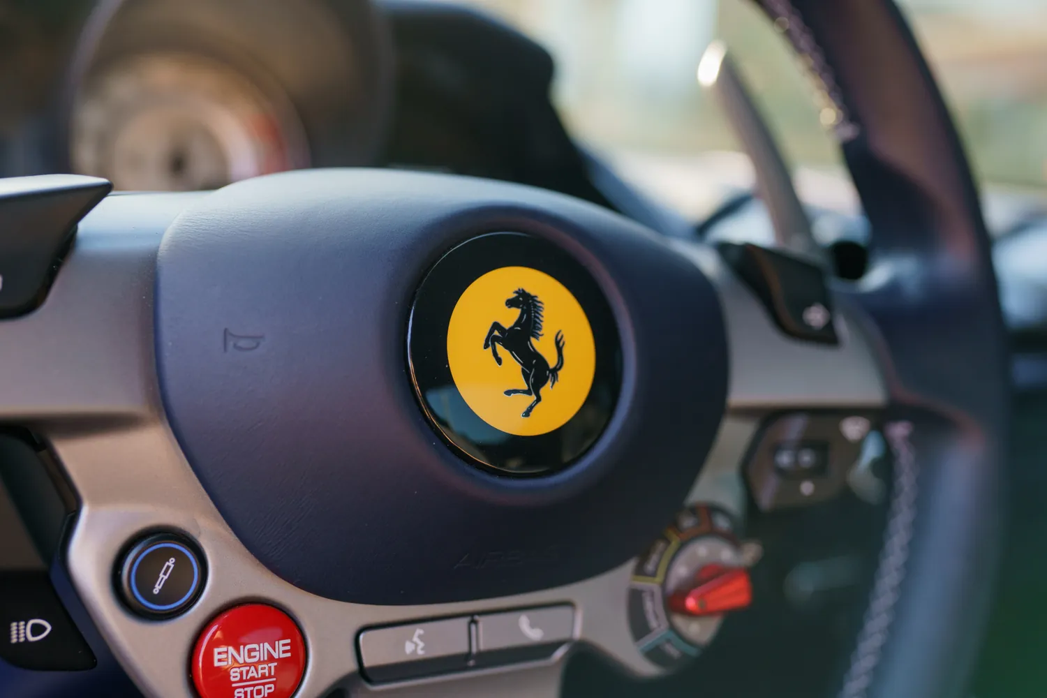 White Ferrari 812 Superfast with RWD drivetrain, supercar rental in Orange County
