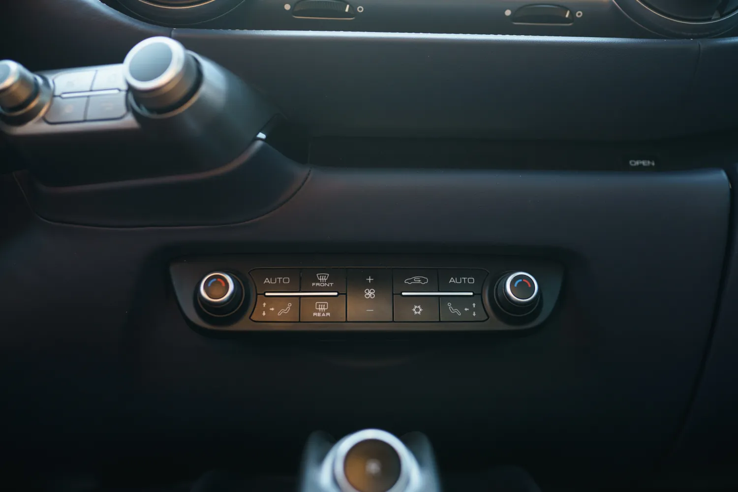White Ferrari 812 Superfast rental car, Black interior, Southern California