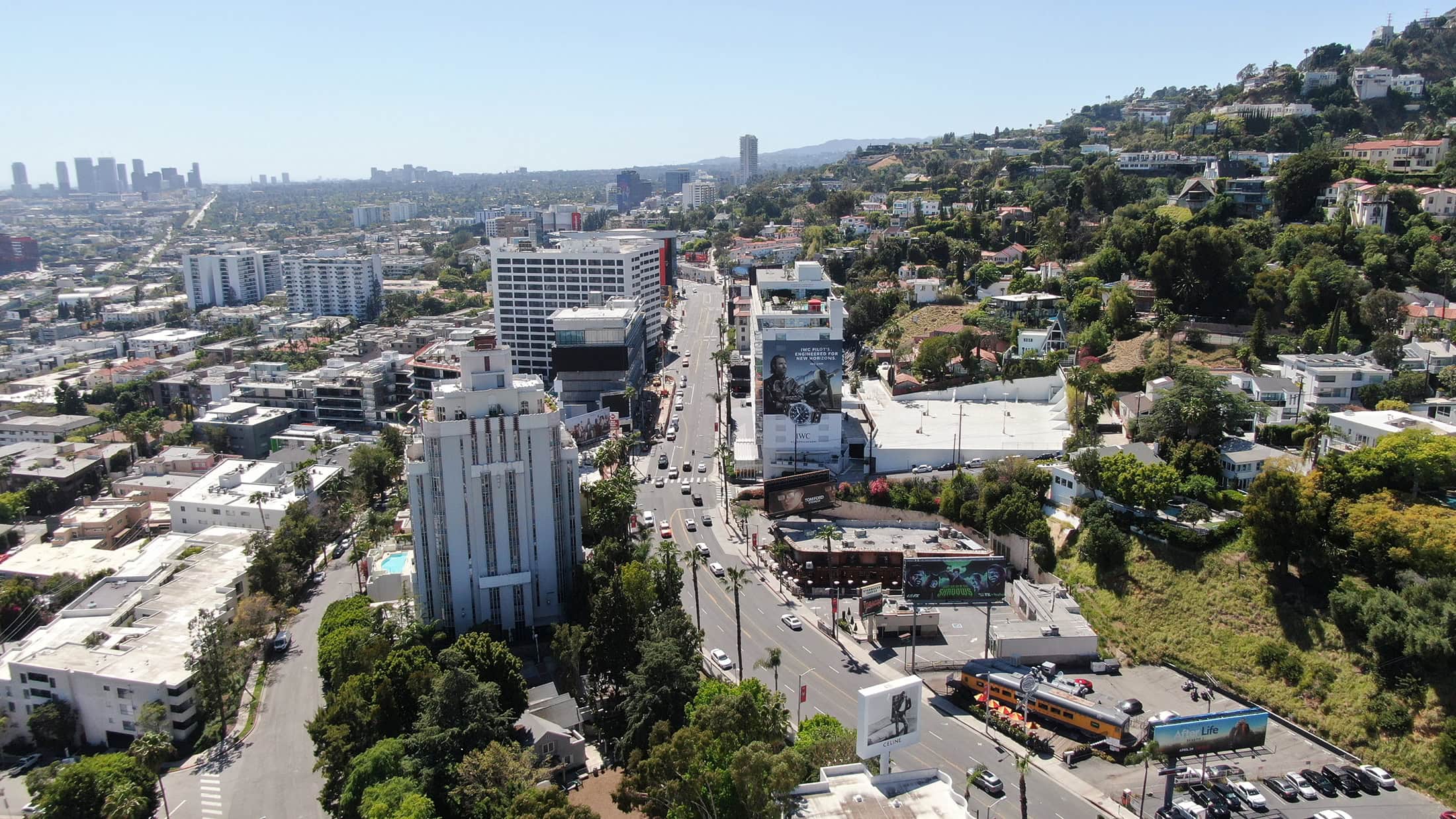 West Hollywood, where Prometheus Exotics delivers exotic car rentals in Los Angeles County