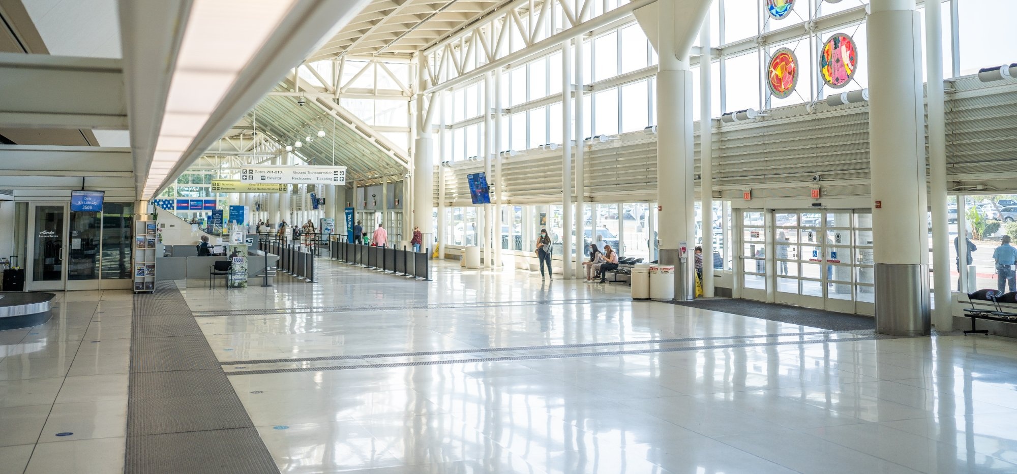 Ontario International Airport, ONT, where Prometheus Exotics delivers exotic car rentals