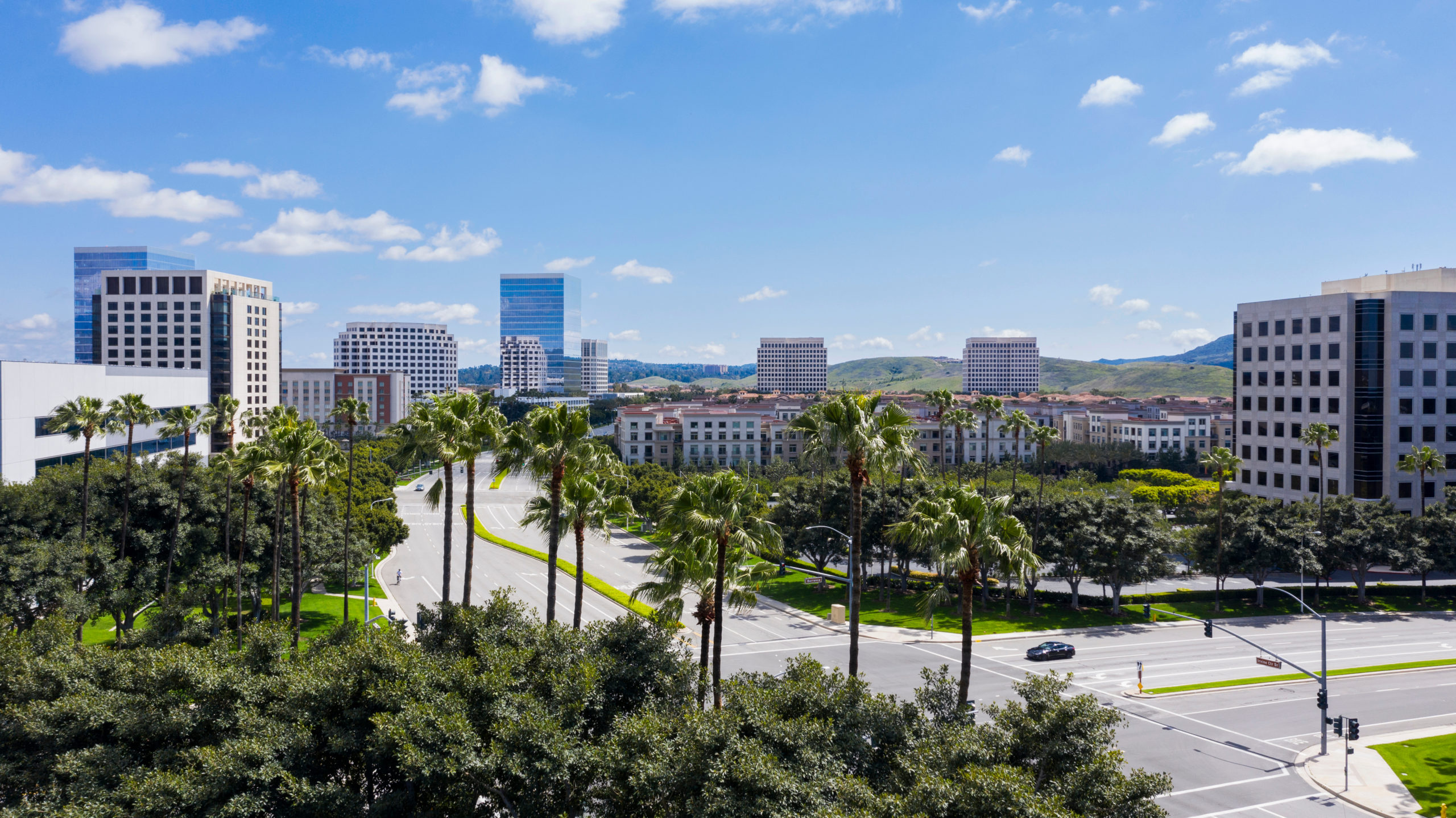 Irvine in Orange County, a Prometheus Exotics exotic car rental delivery area