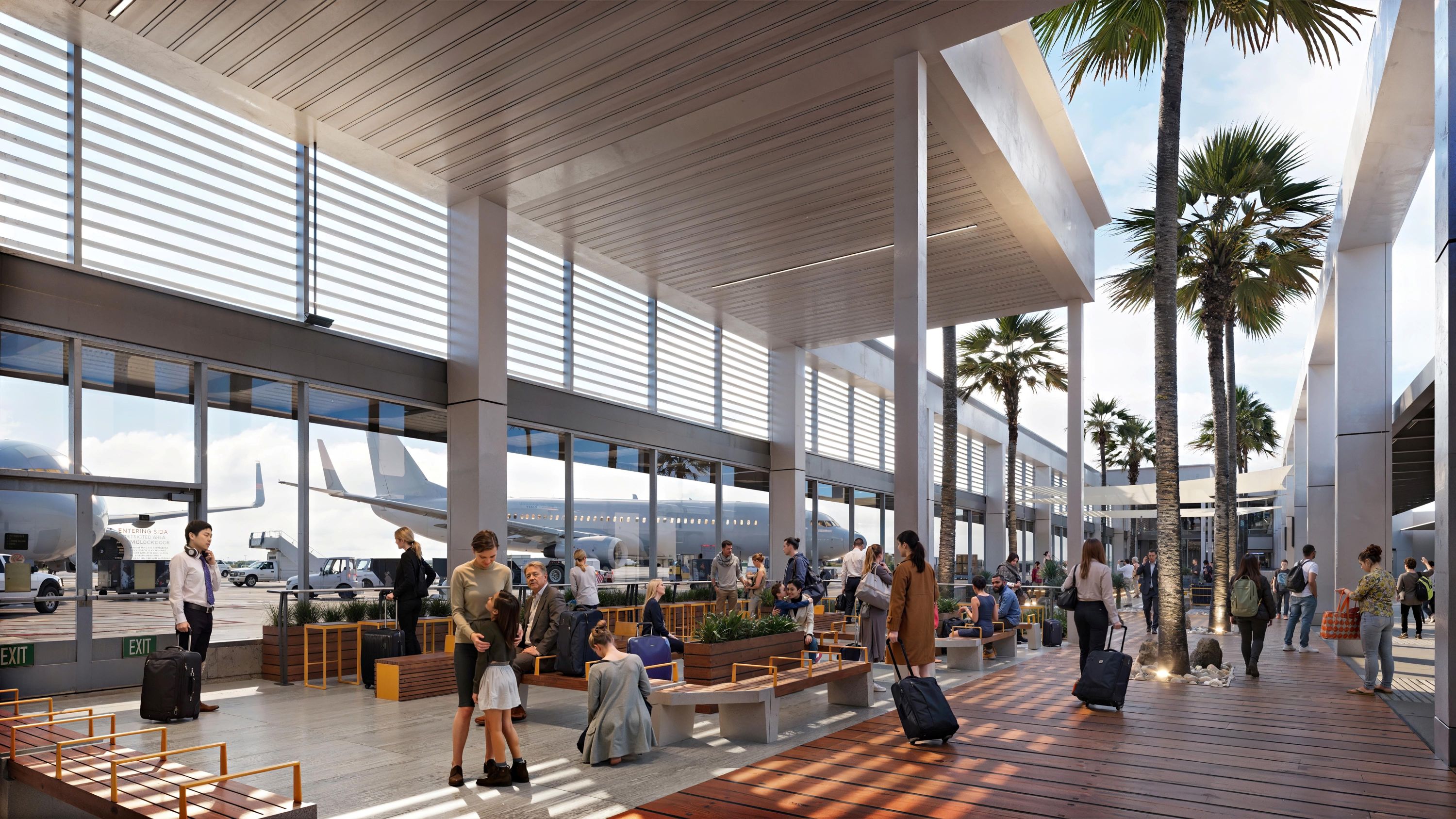 Long Beach Airport, LGB, where Prometheus Exotics delivers exotic car rentals